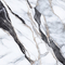 White Black Diagonal Marble
