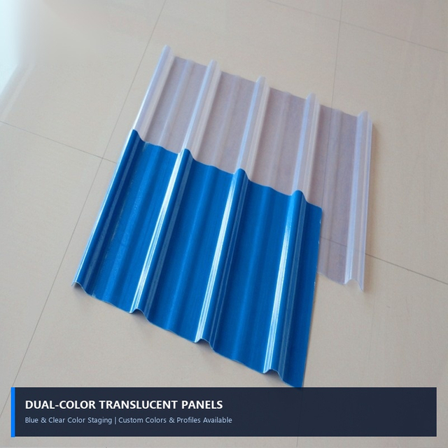 Anti-Aging Fiberglass FRP Roof Skylight Sheet, Corrugated Daylight Panel for Industrial Roofing | Link world
