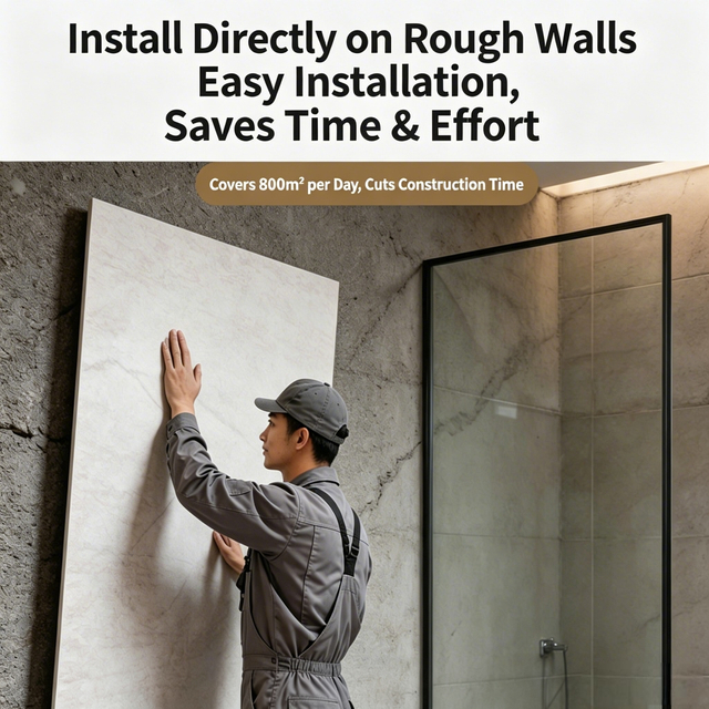 SPC Rigid Wall Panel, Waterproof Mineral Composite Panel for Interior Decoration