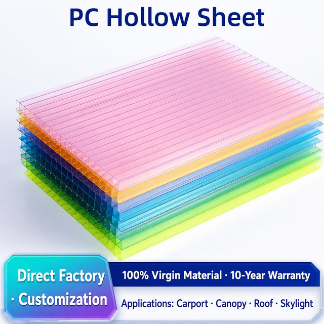 Twinwall Multiwall Polycarbonate Roofing Sheet | Original Manufacturer for American Market | Link world