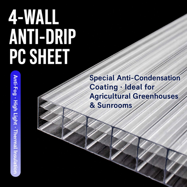 Multiwall Polycarbonate Sheet | UV Protected PC Sun Panel for America Roofing | Link world