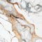 White Rose Gold Crackle Marble