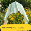 Translucent Corrugated FRP Fiberglass Roofing Sheet | UV‑Resistant Light Transmission Roof Panel for Greenhouse, Shed, Carport