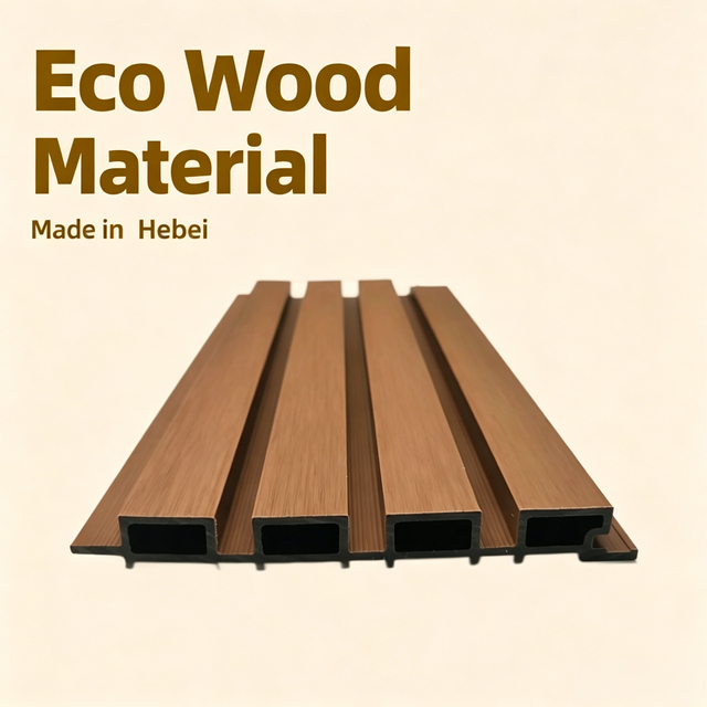 1. WPC Fluted Great Wall Panel, Wood Plastic Composite Wall Cladding, UV Resistant for Australian Outdoor & Indoor Use